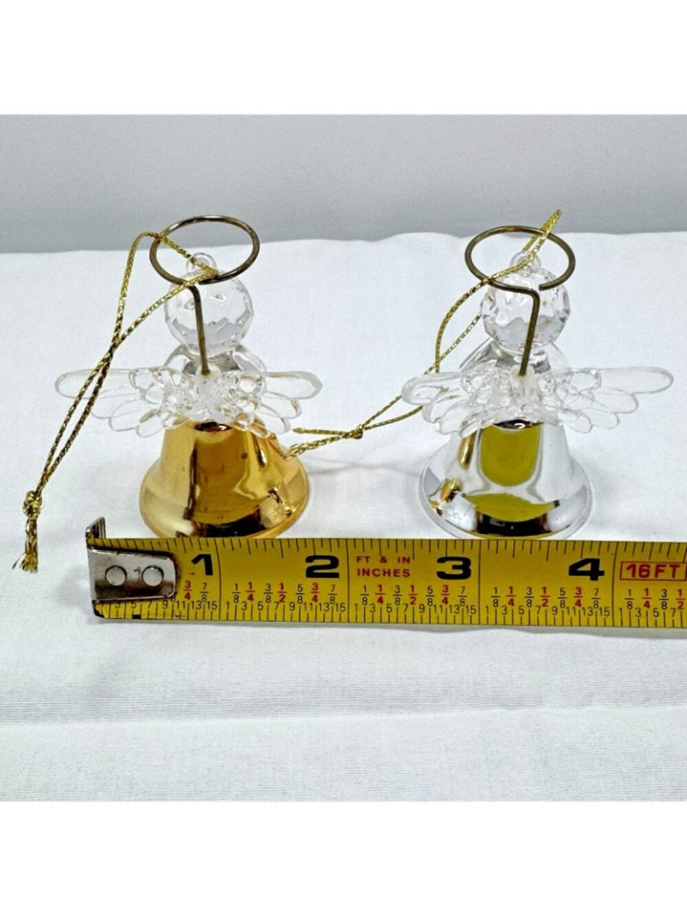 Vtg Every Time a Bell Rings A Faithful Angel Gets Its Wings Christmas Ornaments - Picture 12 of 13